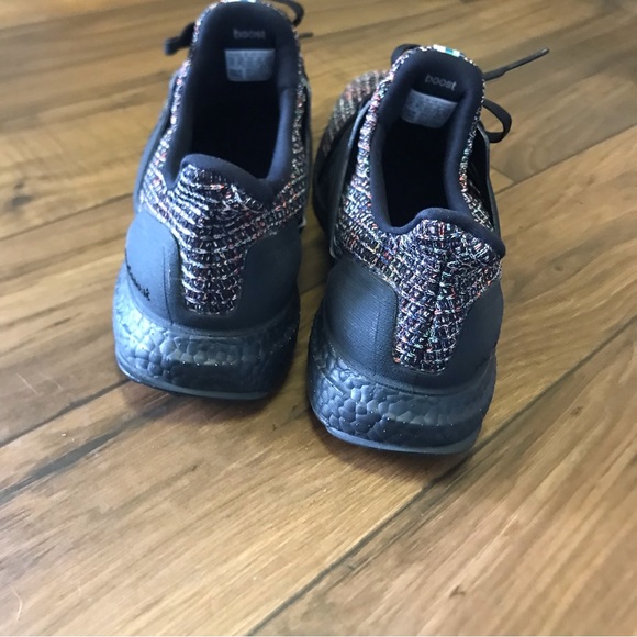 adidas Ultra Boost 3.0 Black Multi-Color Sz 9 Mens - Picture 5 of 7